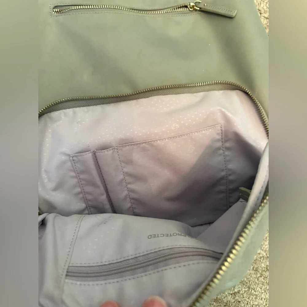 Samsonite- GrayWomen's Bag light purple inside - Picture 12 of 13